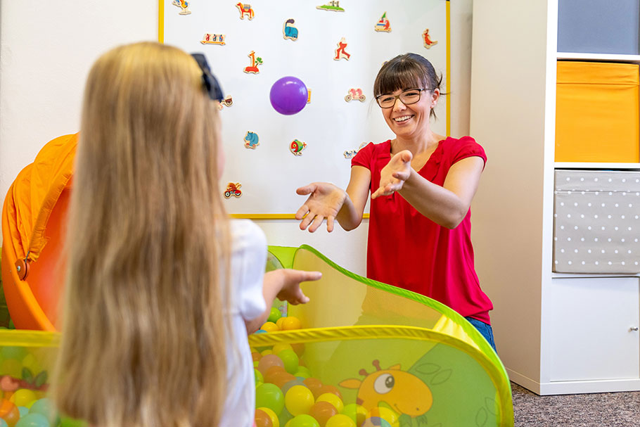Ergotherapie Entwicklungsverzögerung Bochum